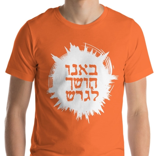 We Came To Banish Darkness Hanukkah T-Shirt main product photo