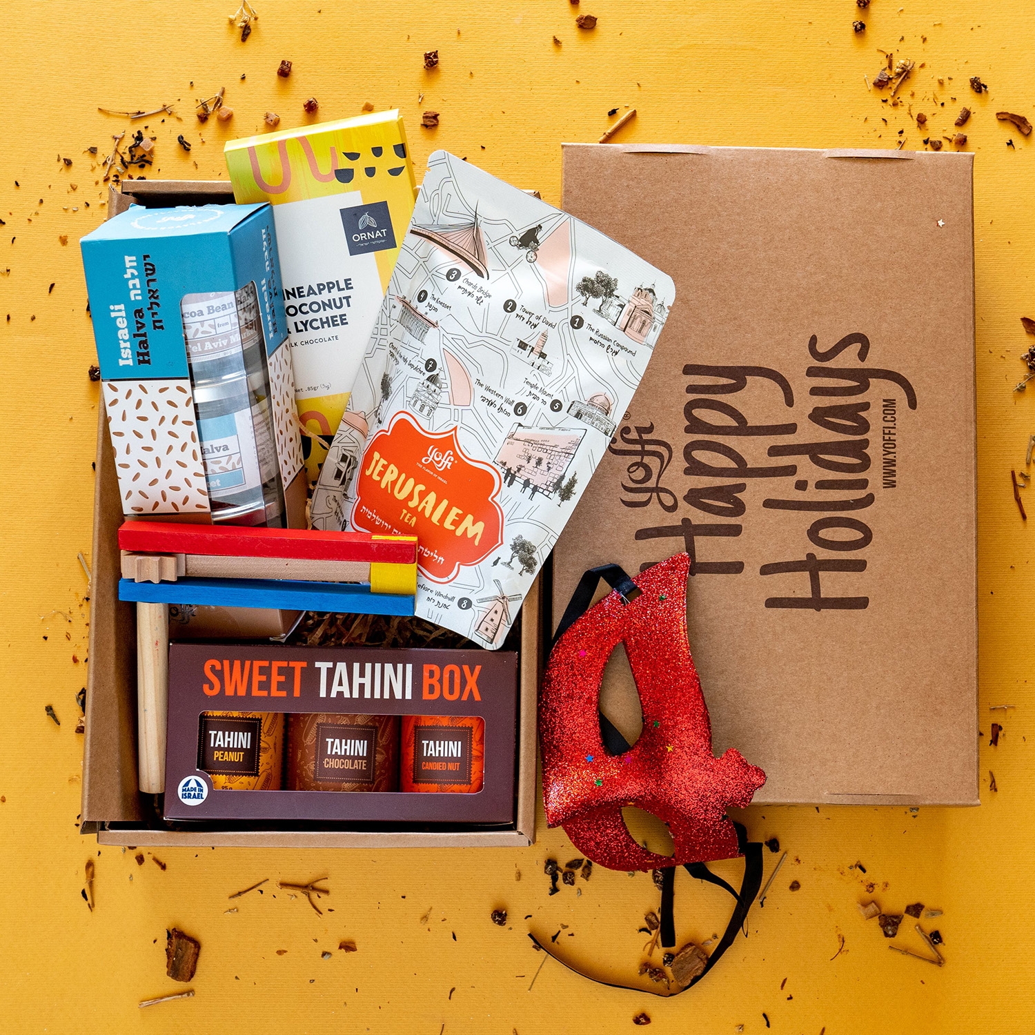 Yoffi "Purim Spiel" Purim Essentials Gift Box main product photo