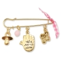 Danon 24K Gold Plated Baby Safety Pin  - 6