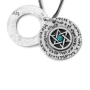Priestly Blessing: Double Disk Star of David Necklace - 2