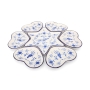 Passover Seder Plate. Replica. Vienna. ca. 1900 (Blue & White) - 5