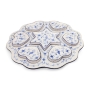 Passover Seder Plate. Replica. Vienna. ca. 1900 (Blue & White) - 2