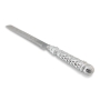 Shabbat and Yom Tov Challah Knife with Royal, Decorated Handle - 2