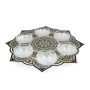 Seder Plate With Arabesque Mandala Design By Dorit Judaica - 4