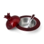 Aluminum Pomegranate Honey Dish with Spoon – Red  - 3