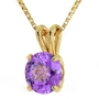 Soulmate: 24K Gold Plated and Swarovski Stone Necklace Micro-Inscribed with 24K Gold - 4