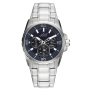 Stainless Steel Multifunction Men's Watch with Color Option by Adi - 3