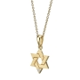 Yaniv Fine Jewelry Unisex 18K Gold and Diamond-Accented Star of David Pendant - 3