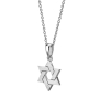 Yaniv Fine Jewelry Unisex 18K Gold and Diamond-Accented Star of David Pendant - 7