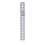 Circular Mezuzah Case With Striped Design by Akilov Design - 2