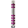 Nadav Art Anodized Aluminum Round Mezuzah Case with Colored Stripes (Choice of Colors) - 8