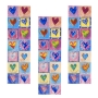 3 Yair Emanuel Bookmarks - Hearts - 1