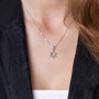 Marina Jewelry 925 Sterling Silver Star of David Necklace  - 2