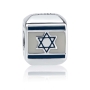 Marina Jewelry Flag of Israel Bead Charm - 2