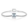 Marina Jewelry Flag of Israel Bead Charm - 3
