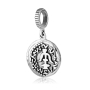 Marina Jewelry Ancient Medallion Replica 925 Sterling Silver Charm - 1