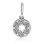 Marina Jewelry Star of David Cutout 925 Sterling Silver Charm  - 2
