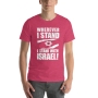 "Wherever I Stand, I Stand with Israel" Unisex T-Shirt - 5