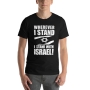 "Wherever I Stand, I Stand with Israel" Unisex T-Shirt - 7