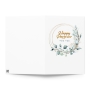 Happy Passover Greeting Card - Green and Gold  - 2