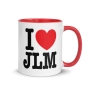 I Love JLM Mug with Color Inside - 2