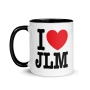 I Love JLM Mug with Color Inside - 5