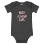 Nice Jewish Girl Onesie - Short Sleeve One-Piece for Babies - 4