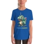 Hanukkah Menorasaurus Youth Short Sleeve T-Shirt - 5