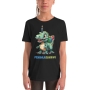 Hanukkah Menorasaurus Youth Short Sleeve T-Shirt - 8