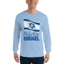 "Pray for Israel" Men’s Long Sleeve Israel Shirt - 5