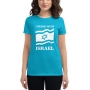 I Stand with Israel Women's Fashion Fit Israel T-Shirt - 7