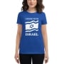 I Stand with Israel Women's Fashion Fit Israel T-Shirt - 5