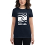 I Stand with Israel Women's Fashion Fit Israel T-Shirt - 2