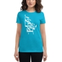 Am Yisrael Chai Women's Fashion Fit Israel T-Shirt - 2