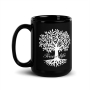 Black & Glossy Tree of Life Mug - 5
