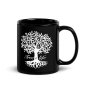 Black & Glossy Tree of Life Mug - 3