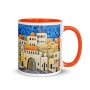 Jerusalem Houses Mug with Color Inside - 9