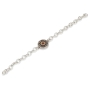 925 Sterling Silver and 14K Yellow Gold Esther Bracelet With Circular Medallion - 2