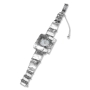925 Sterling Silver Hammered-Effect Woman's Watch - 2