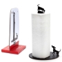 Artori Design Paper Towel Holder: Dog vs. Cat. Variety of Colors - 1