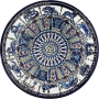 Astrological Signs Plate. Armenian Ceramic - 1