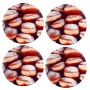 Barbara Shaw Coaster Set (4) - Doughnuts - 1