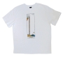  Dead Sea Ladder T-Shirt. White - 1