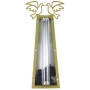 Doves Mezuzah with Wedding Glass Receptacle. Variety of Colors - 2