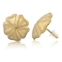 Flowers: 24K Gold Plated Earrings - 1