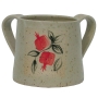 Handmade Ceramic Washing Cup - Pomegranates. Available in Different Colors - 3