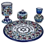 Havdalah Set - 5 Pieces. Armenian Ceramic - 3