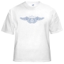  Israel T-Shirt - Wings. White - 1