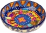 Jerusalem: Yair Emanuel Painted Lacquered Paper Mache Small Round Bowl - 1
