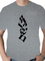 Vertical Script Flame Jerusalem T-Shirt - Variety of Colors - 9